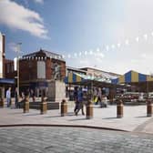Dudley Market in High Street, Dudley
