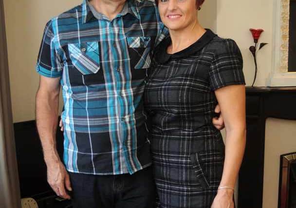 Rob Poulton and fiancee Kerry Cadman from Rowley Regis have lost 181lbs between them