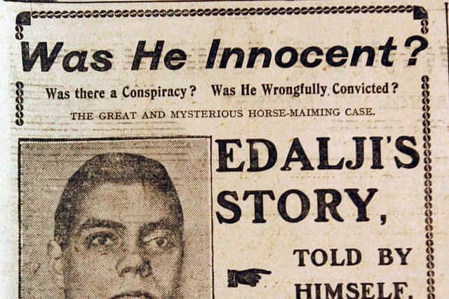 Court story copy from the Express & Star about the case of George Edalji.