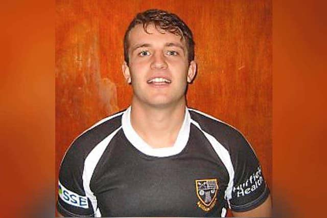 Terry Crystal Rugby Doctor saves life of rugby player on pitch