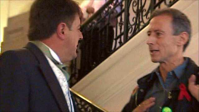 Confrontation – Peter Tatchell speaks to Nick Griffin