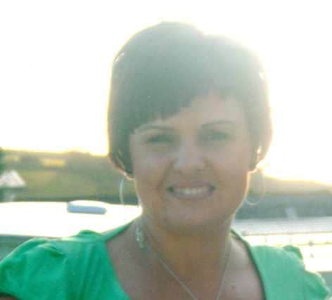Kerry before her weight loss