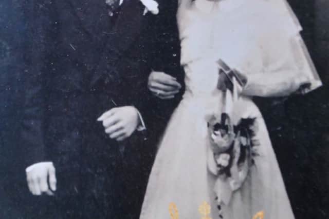 Lewis and Mary Nock from Pensnett were married at Netherton Church on March 24 of 1956. Photo: Steve Leath