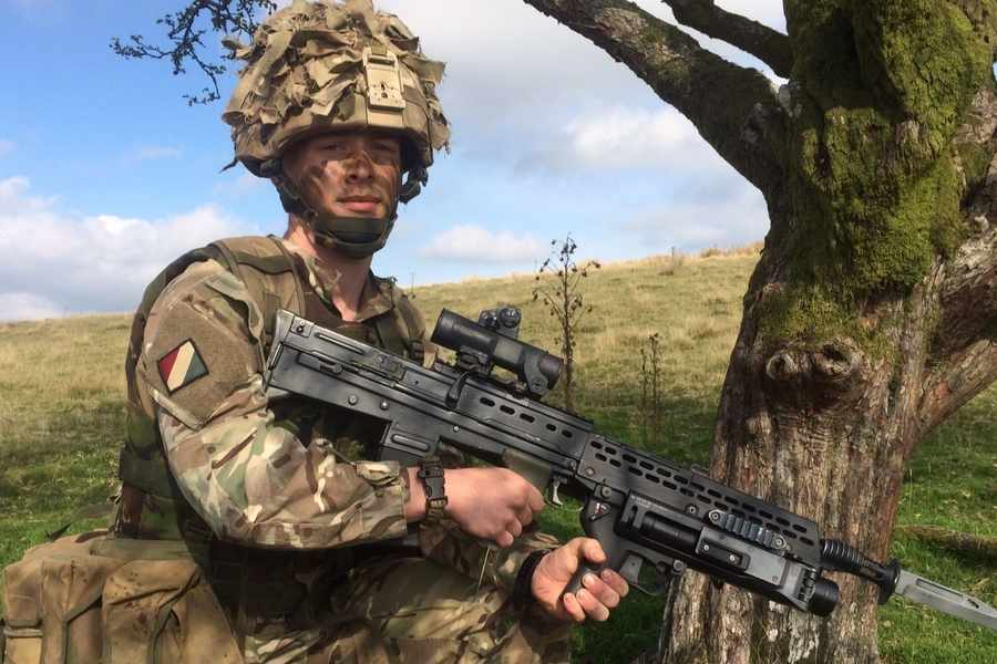 Midlands Army Midland reserves take first steps in new British Army