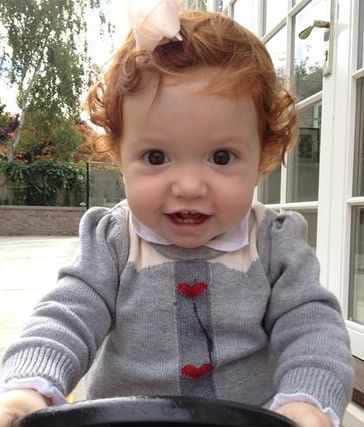 Margot aged 14 months old