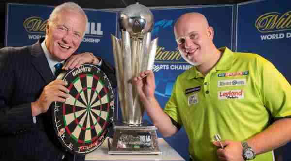 Hearn has revolutionised darts and many of its players, including world champion Michael van Gerwen.