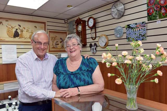 Eric and Janet Beckett, are retiring at the end of the month