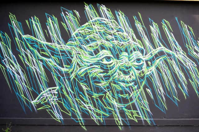 Steve's Yoda from Star Wars.