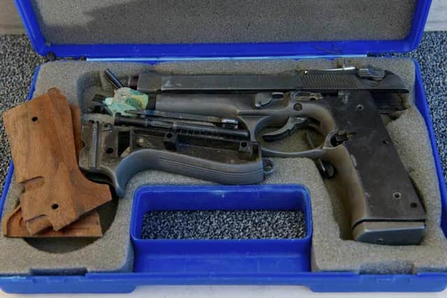 Another of the guns