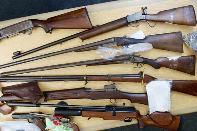 More of the weapons