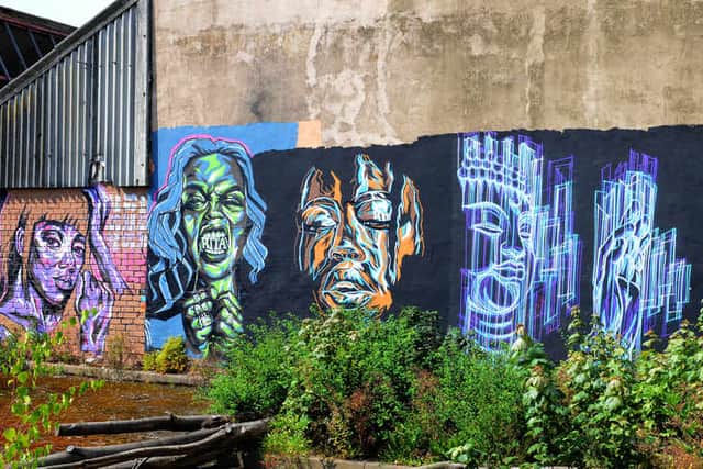 Steve's work in Pelham Street, Penn Fields, Wolverhampton.