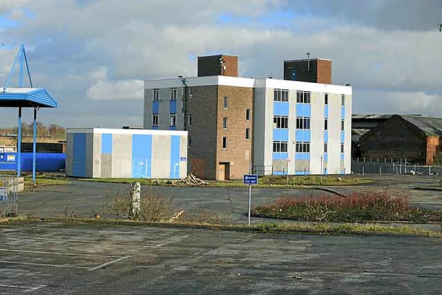 The site of the new Midland Metropolitan Hospital, Smethwick, where the area is being cleared for development.