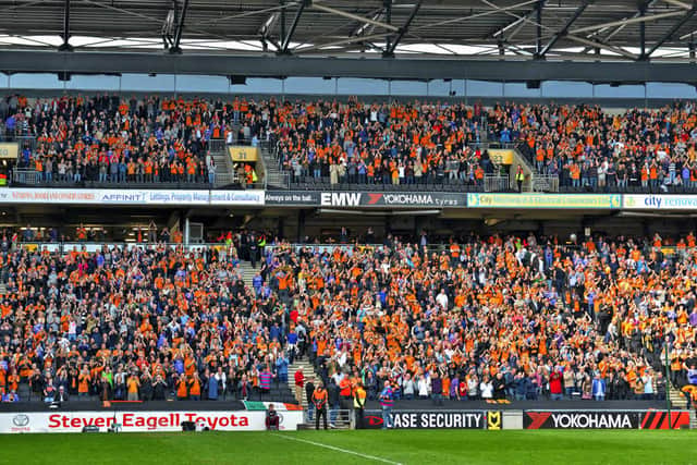 Wolves fans help make history at MK Dons