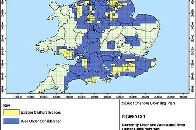 Merseyside Fracking Map Fracking map reveals potential drilling sites in West Midlands