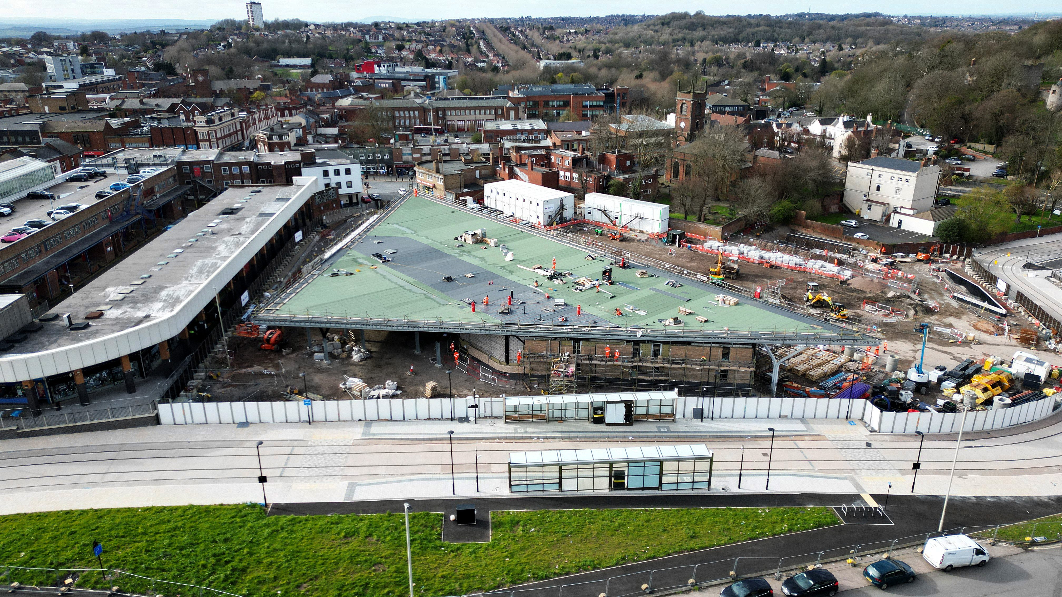 Ufo Bus Is it a UFO? No it's Dudley's futuristic £24 million bus station. Watch ...