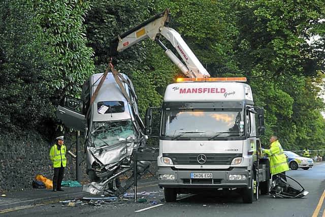 The car is removed from the scene