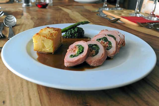 This little piggy – the roast pork fillet with chorizo