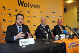 Wolverhampton Wanderers Press Conference new manager Stale Solbakken in 2012