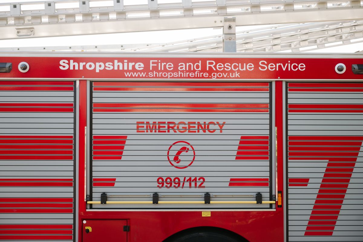 Bridgnorth fire crew called to 'deep-rooted' woodland fire