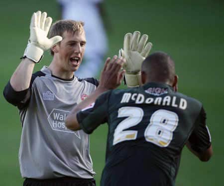 Walsall defender Clayton McDonald has admitted he is keen on securing a permanent move to the Banks's Stadium.