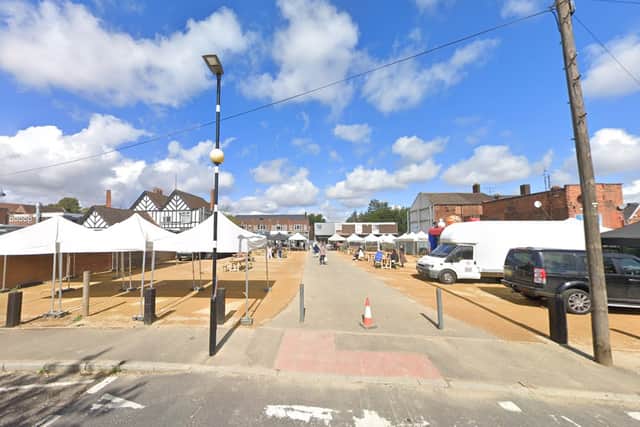The current view from Pinfold Street, Bilston