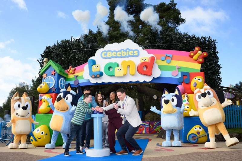 35 pictures of family fun as Bluey ride launches at Alton Towers