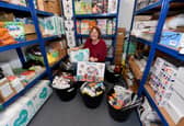 Councillor Chris Bott has launched a shop at Moxley Peoples Centre where all the stock is free to customers