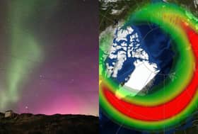 The Met Office says the northern lights could be visible from parts of the UK this week.