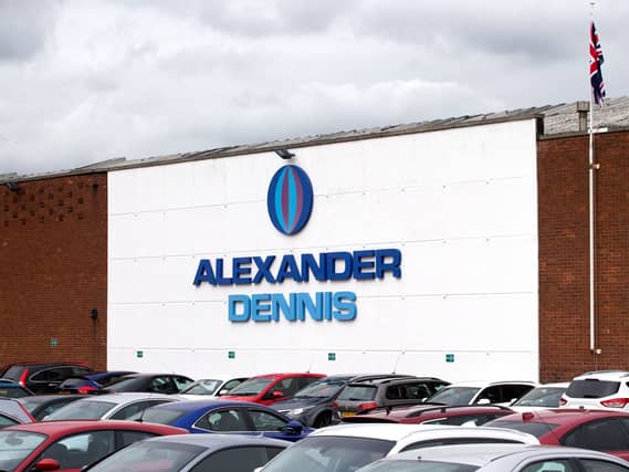 View of Alexander Dennis factory