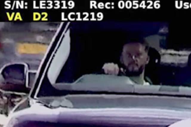 Shown in the court case of England batter Ben Duckett who has been convicted of speeding and fined £700 by a court after speeding along the A50 near Stoke in Staffordshire at 93mph. Duckett was pictured at the wheel of his Land Rover breaking the 70mph limit as the vehicle was caught on a police speed gun.