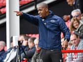 Walsall interim head coach Darren Byfield.