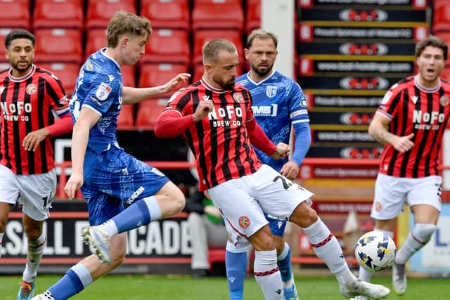 Alex Pattison was forced off with a suspected calf issue on Friday.