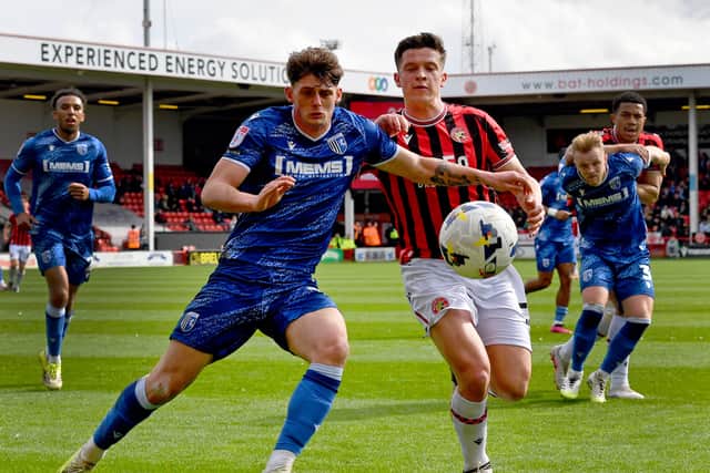 Harrison Burke joined Walsall from non-league Chester City last week