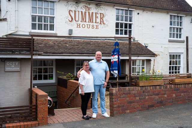 Claire and Craig Morris of The Summer House