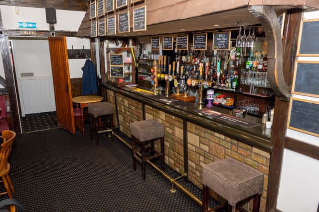 The bar at The Summer House