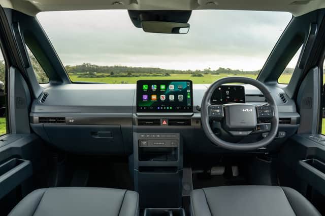 Very little to report on in terms of interior styling - but it's a functional layout