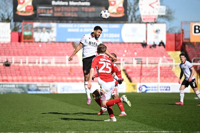 Brandon Comley was one of only four survivors from the team which started against Gillingham.