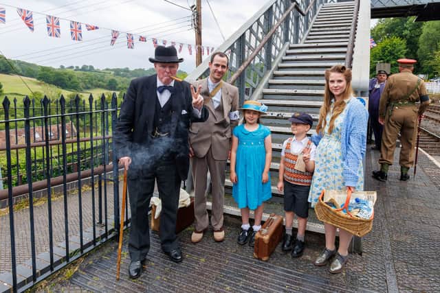 Winston Churchill will be at Severn Valley Railway for the event. Pictures: Colin Kerr