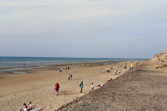Formby Beach. (Photo: David Dixon/Wikimedia Commons)