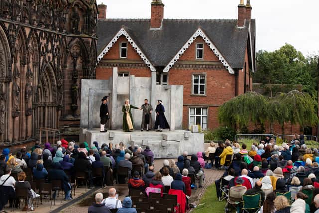 The Lord Chamberlain's Men will kick off the festival