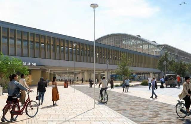 HS2 Curzon Street station CGI
