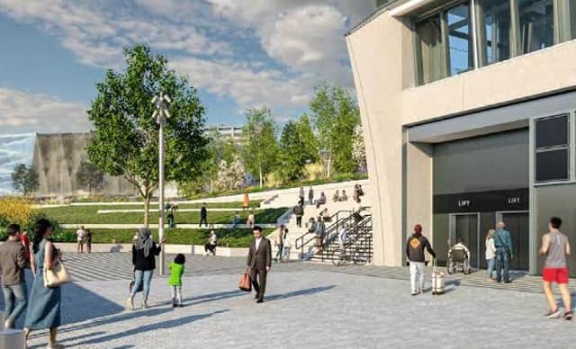 HS2 Curzon Street station CGI