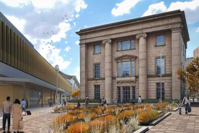 HS2 Curzon Street station CGI