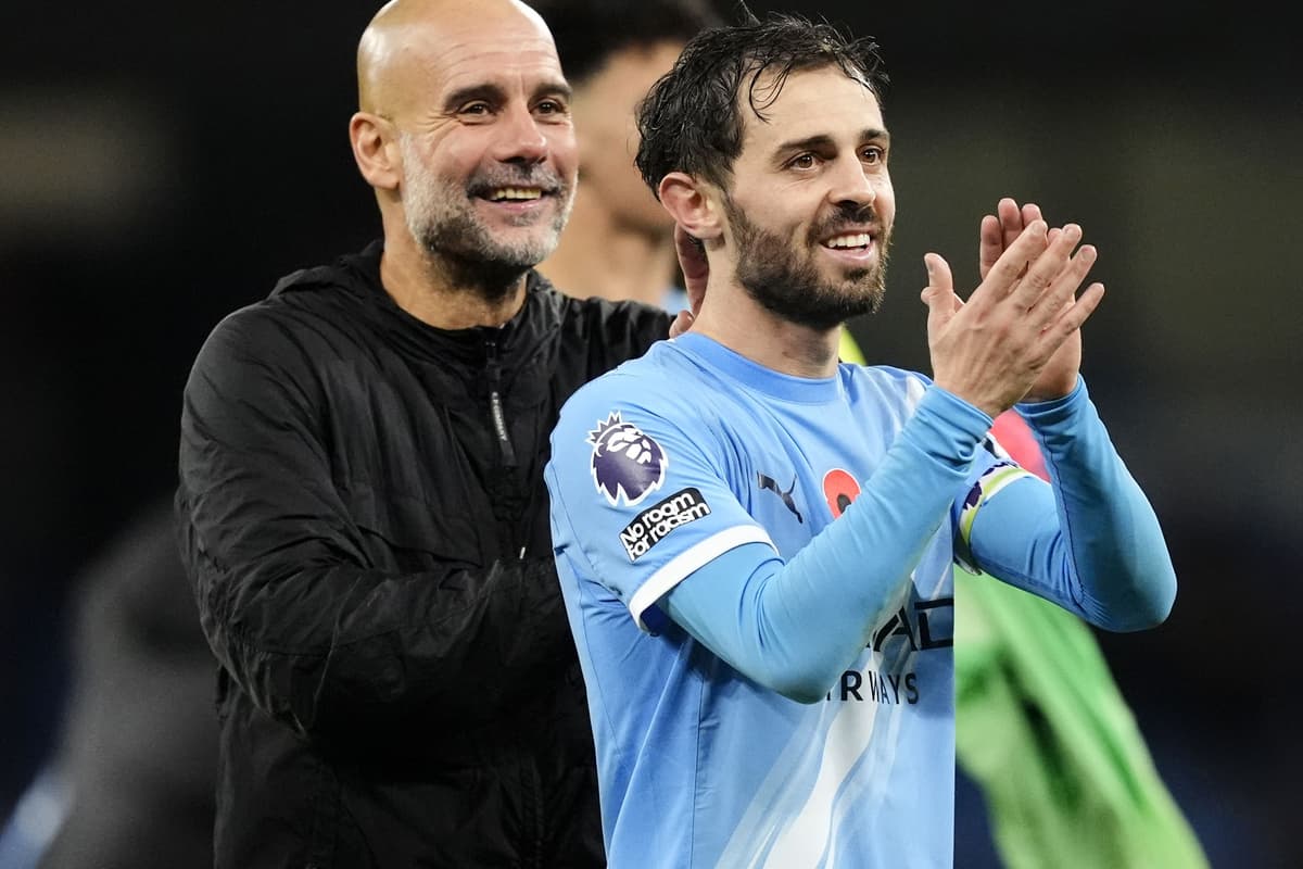 Pep Guardiola remains in dark over Bernardo Silva’s future with Man City