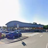 Aldi in Bridgnorth Road, Wollaston