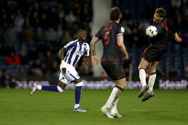 Albion in action against Millwall