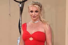 Britney Spears arrives at the Los Angeles premiere of Once Upon A Time In Hollywood on July 22 2019