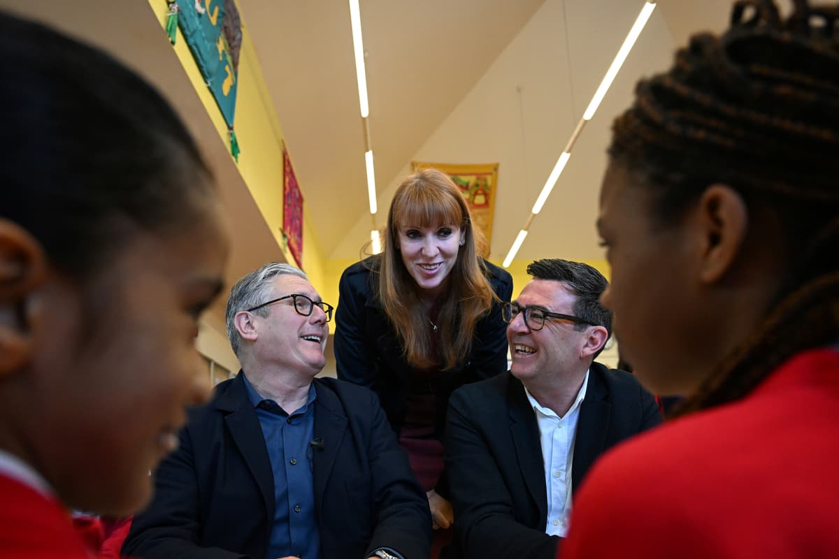 Starmer displays united front with Rayner and Burnham ahead of local ...
