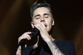 Justin Bieber close-up