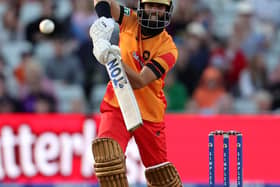 Moeen Ali playing for Birmingham Phoenix in 2024